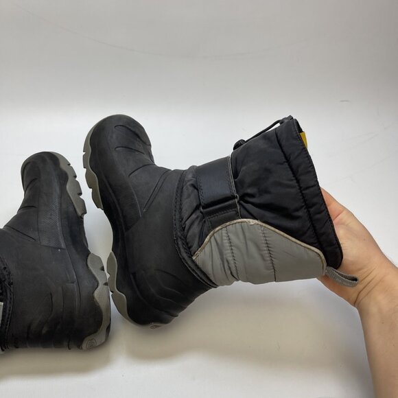 Keen LUMI II Snow Boots Boys Waterproof Insulated Black 400 Grams Size 3 Youth - Picture 10 of 16